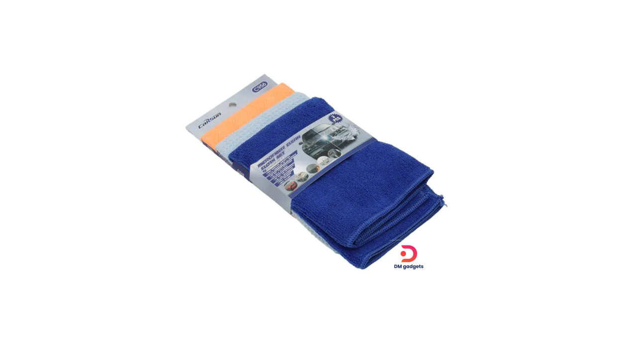 635N2#Carsun®Microfiber Clean Cloth 3-Piece Set