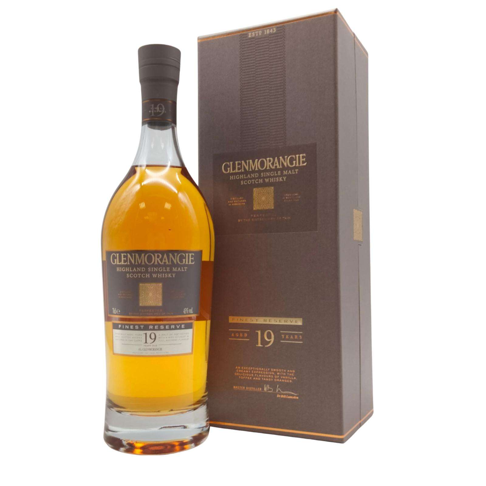 GLENMORANGIE 19 Y.O FINEST RESERVE 700ML