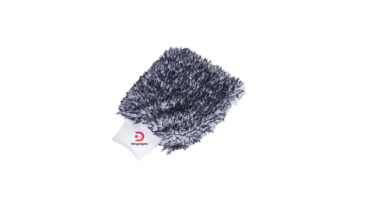 #635N15# #635N15#CF13122 Microfiber Car Wash Gloves Blue-White Carfans®CF13122 Microfiber Car Wash Gloves Blue-White