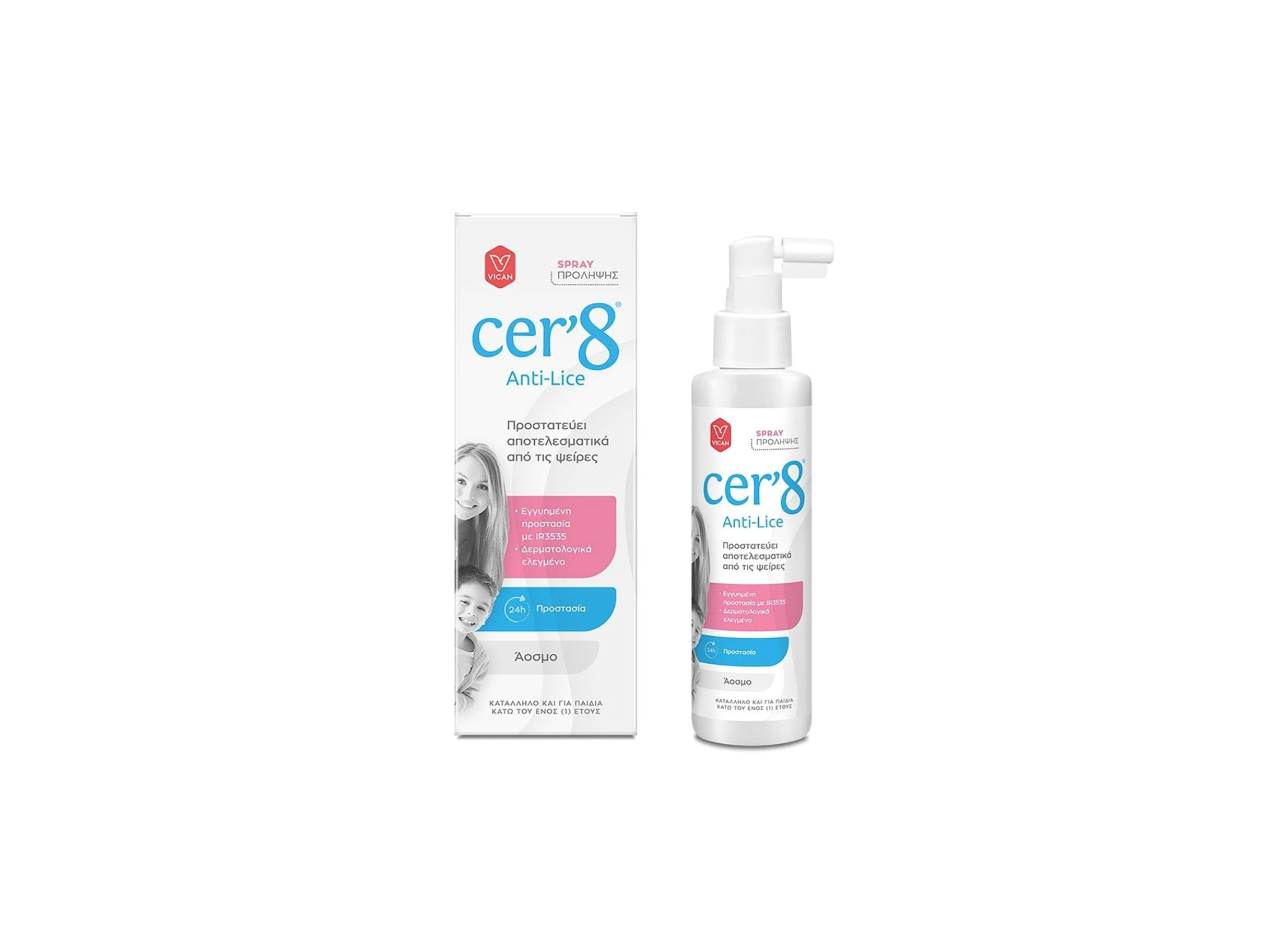 CER8 ANTI-LICE PREVENT KIDS SPRAY 150ML
