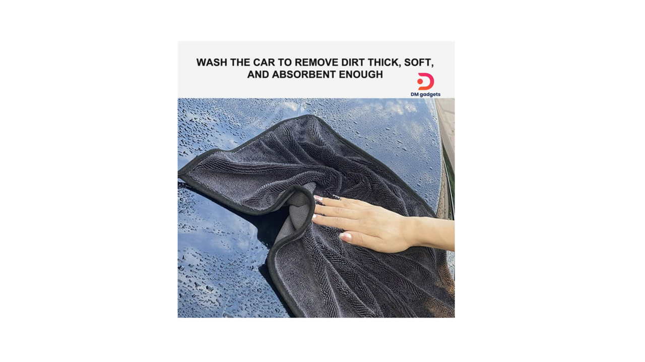 635N17#Carfans®CF12107 Car Wash Towels 40x40cm-Grey