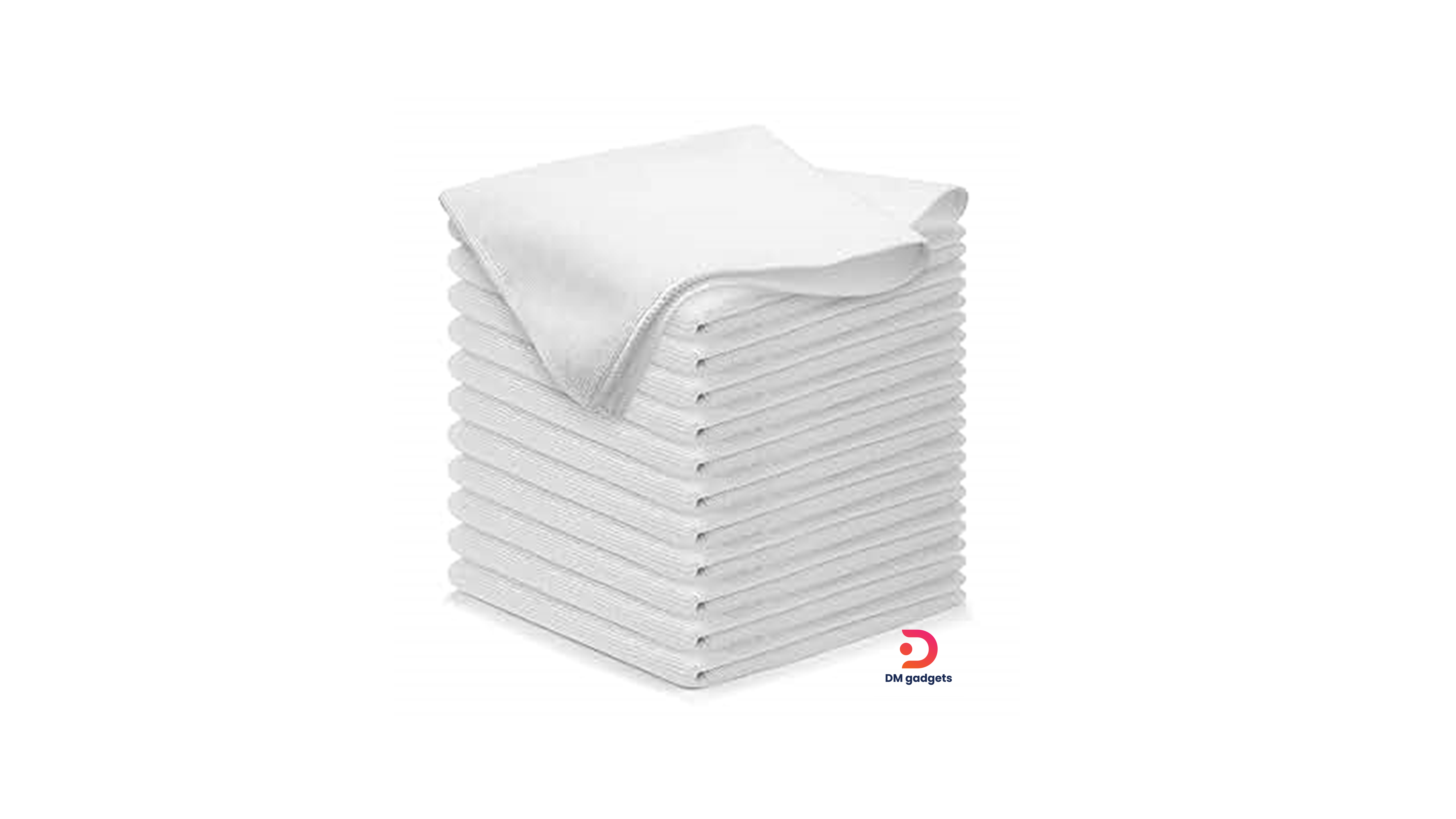 635N27#Carfans®CF12112 Car Wash Towels 40X40CM – White