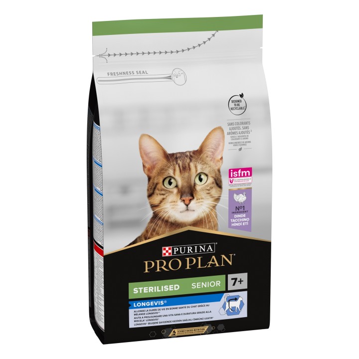 Pro Plan Senior 7+ Sterilised Turkey - 1.5 Kg