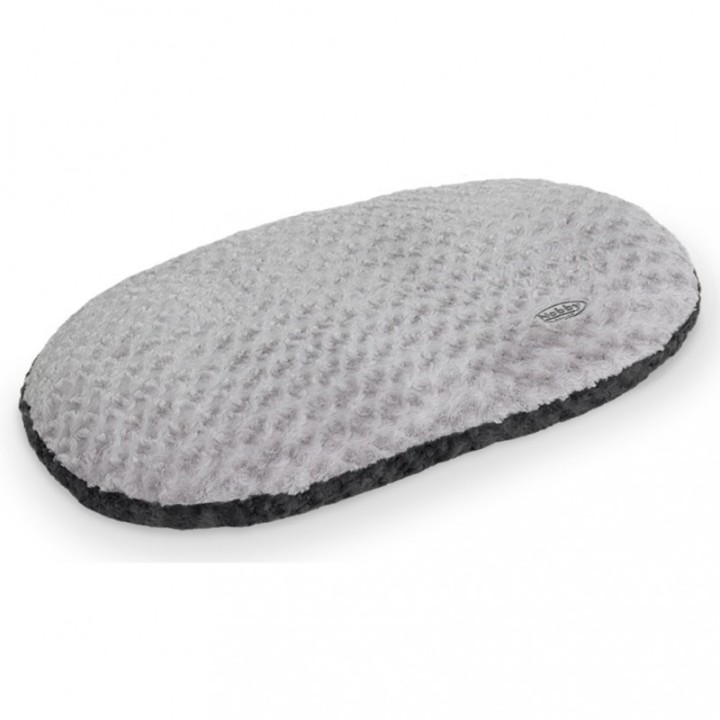 Nobby Cushion Oval Seoli Dark Grey-Light Grey 63 X 40 Cm