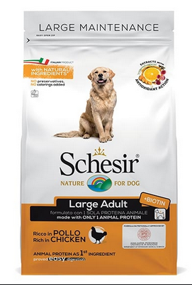 Schesir Sr Dog Adult Large Breed Chicken - 12 Kg