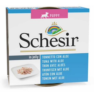 Schesir Tuna With Aloe For Puppies - 150gr