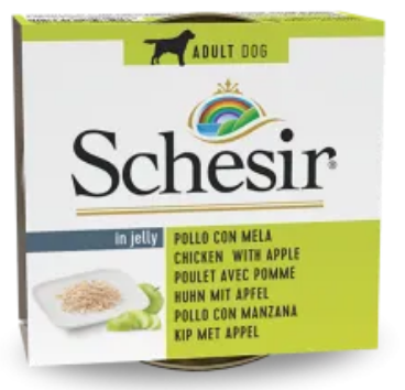 Schesir Chicken With Apple - 150gr