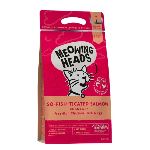 Meowing Heads So-Fish-Ticated Salmon - 8 Kg