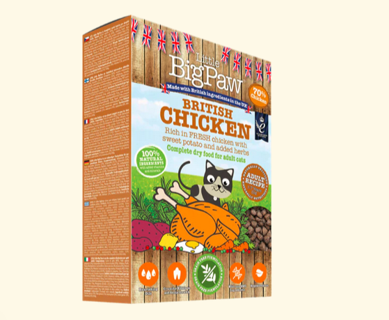 Little Big Paw Dry Cat Adult Chicken 375Gr - 375gr