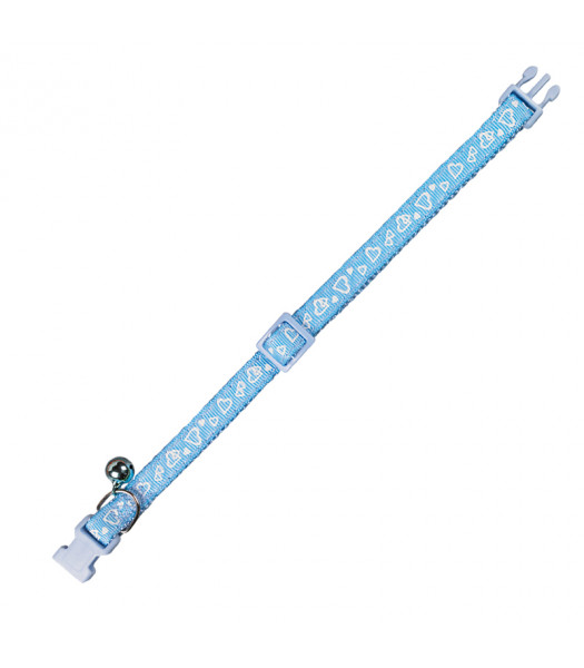 Nobby Cat Collar Heart Light Blue - Light Blue