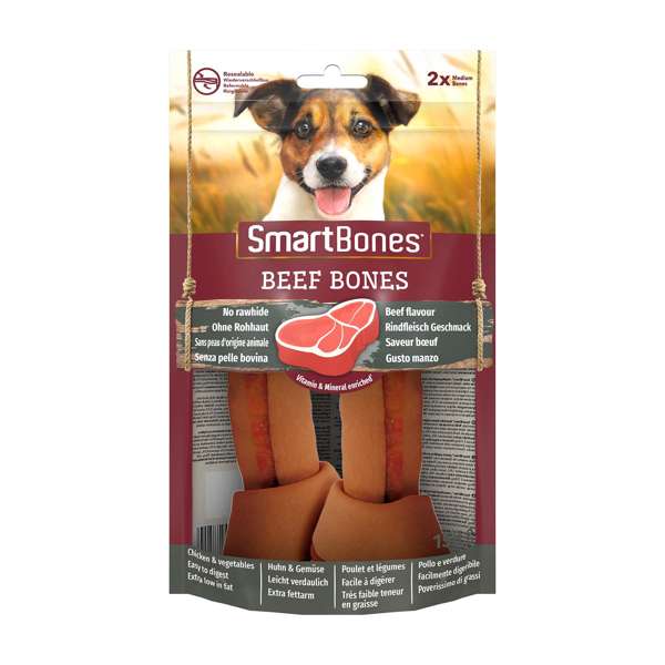 Smart Bones Beef Medium 2 Pcs - 158gr