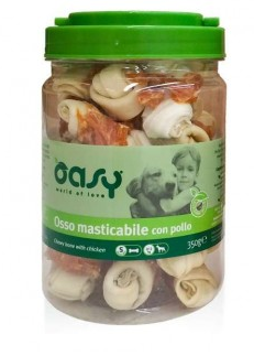 Oasy Chewy Bone With Chicken S 350 Gr - 350gr