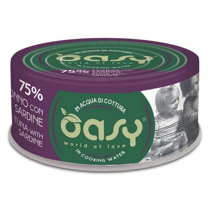 Oasy Tuna With Sardine - 70gr