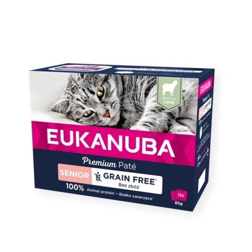 Eukanuba Senior Lamb Grain Free Pate Pack - 85gr