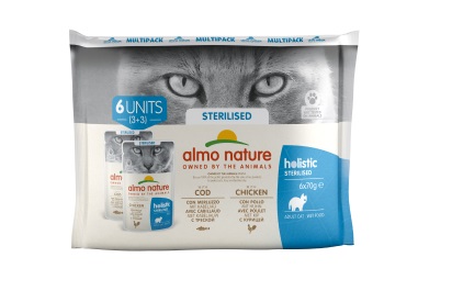 Almo Nature - Multi Sterilized Cod And Chicken - 70gr