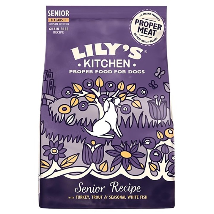 Lily's Kitchen Adult Dog 8+ Turkey And Trout - 7 Kg