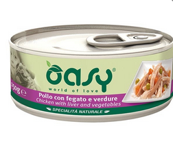 Oasy Chicken With Liver And Vegetables - 150gr
