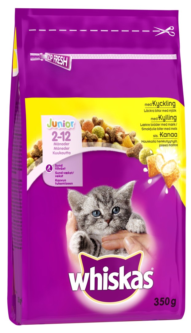 Whiskas Chicken Junior - 350gr