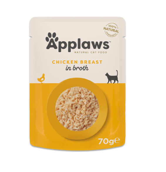 Applaws Chicken Breast In Broth Adult Cat Pouch - 70gr