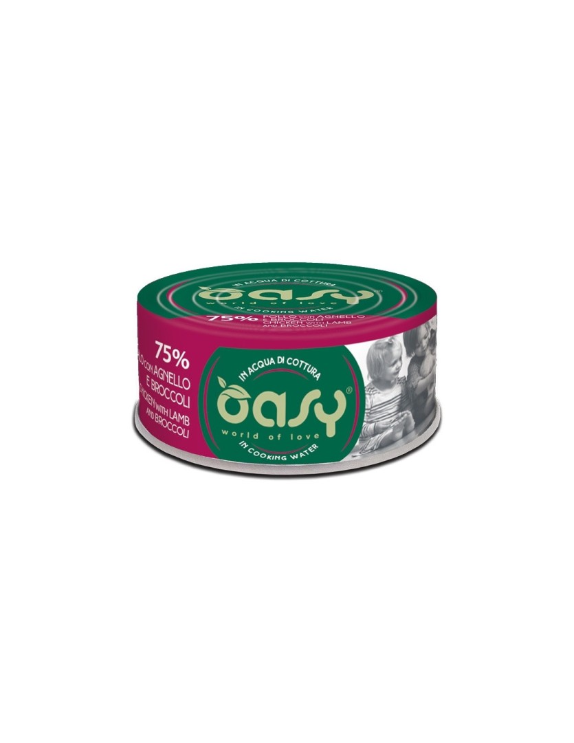 Oasy Wet Cat More Love Chicken With Lamb And Broccoli - 70gr