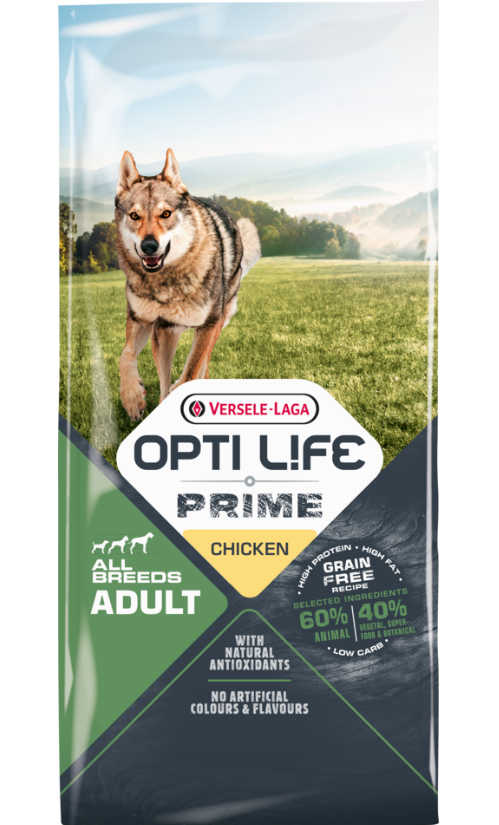 Versele Laga Opti Life Prime Adult All Breeds Chicken - 12.5 Kg