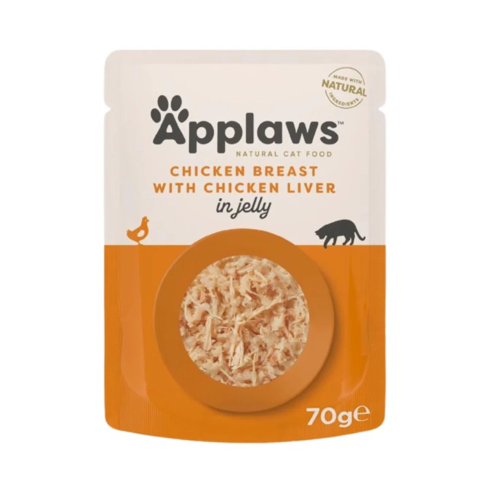 Applaws Chicken With Liver In Jelly - 70gr