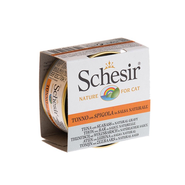 Schesir Tuna With Seabass - 70gr