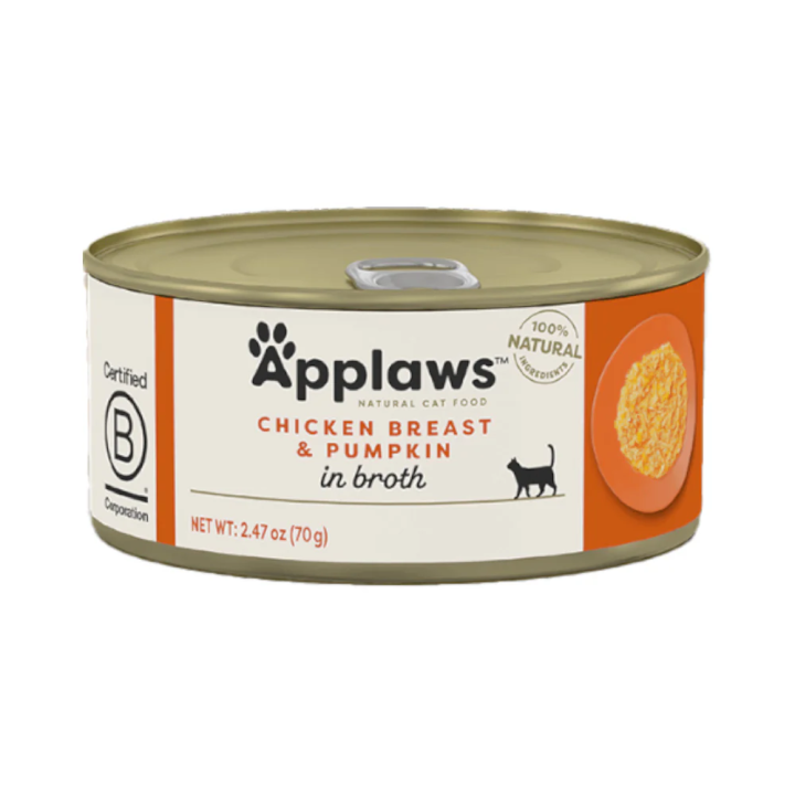 Applaws Chicken Breast With Pumpkin - 70gr
