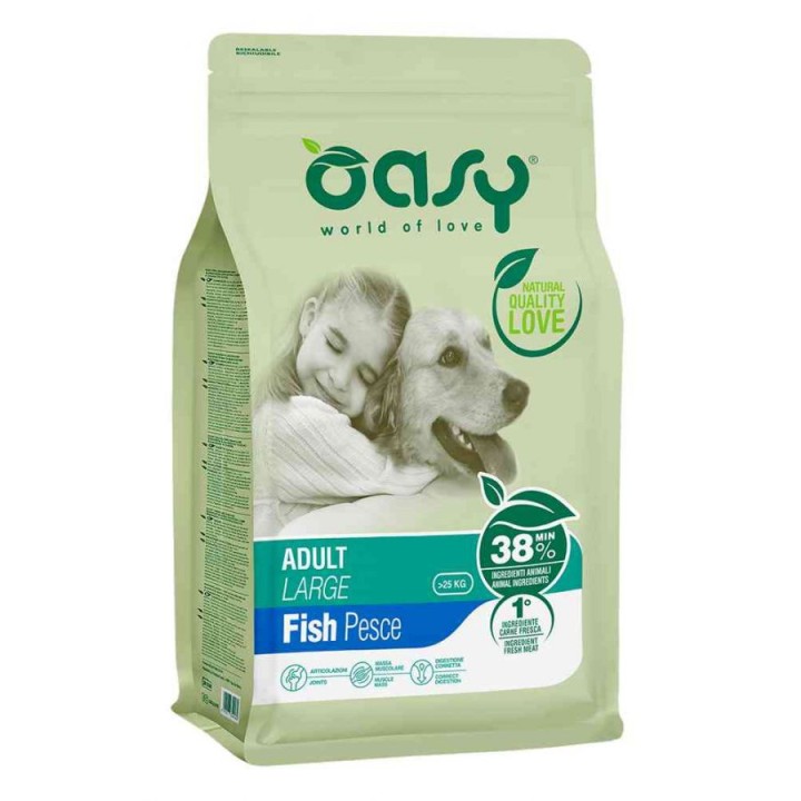Oasy Large Fish - 3 Kg
