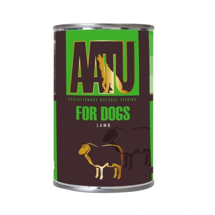 Aatu Lamb Adult Wet Dog Food - 400gr