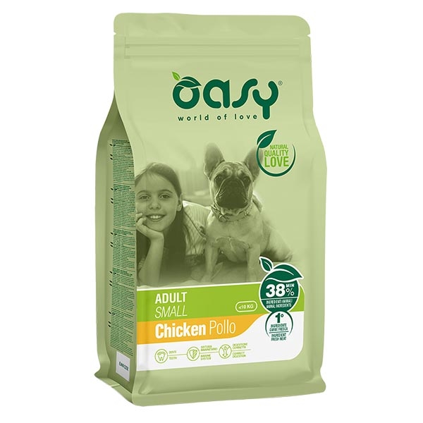 Oasy Dog Adult Small - 3 Kg