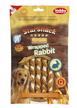 Nobby Starsnack Barbecue Wrapped Rabbit - 113gr