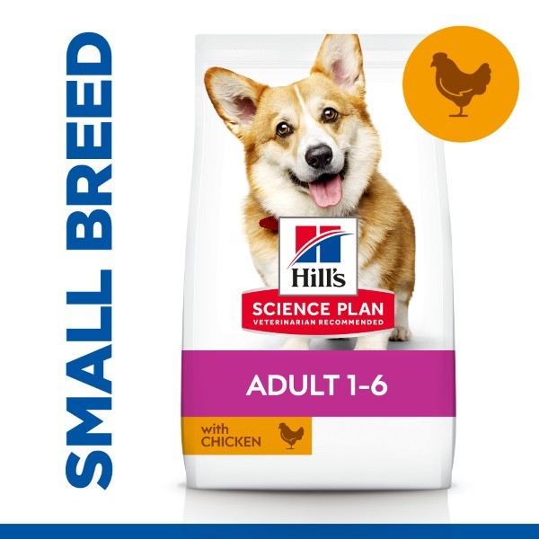 Hill's Science Plan Small & Mini Adult Dog Food With Chicken - 10 Kg