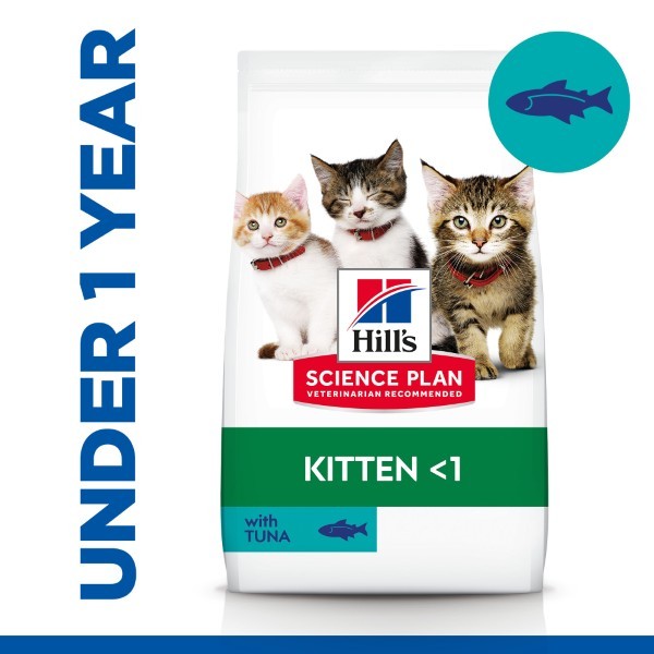 Hill's Science Plan Kitten Food With Tuna - 300gr
