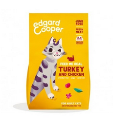 Edgard & Cooper Turkey And Chicken Dry Cat Food - 2 Kg
