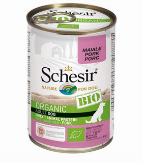 Schesir Bio Dog Pork In Pate - 400gr