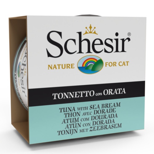 Schesir Tuna With Sea Bream In Jelly - 85gr
