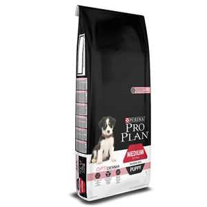 Pro Plan Medium Puppy Sensitive Skin Dry Dog Food Salmon - 12 Kg