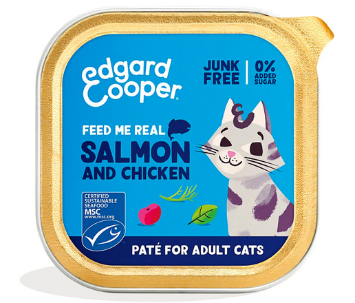 Edgard Cooper Cat Salmon & Chicken - 85gr