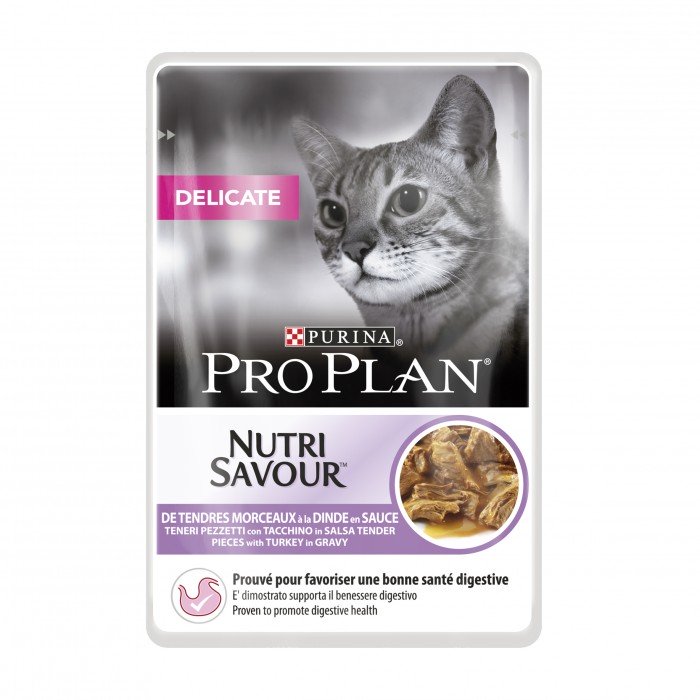 Pro Plan Delicate Adult Cat With Turkey In Gravy - 85gr