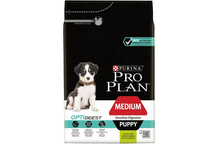 Pro Plan Puppy Medium Sensitive Digestion Lamb - 3 Kg