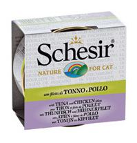 Schesir Tuna Fillets With Chicken Broth - 70gr