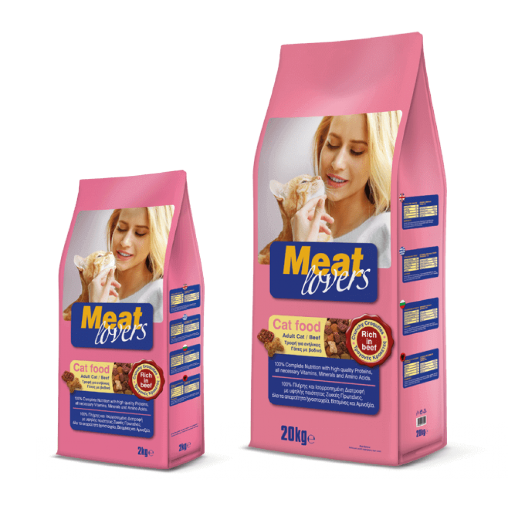 Meat Lovers Cat Beef - 20 Kg