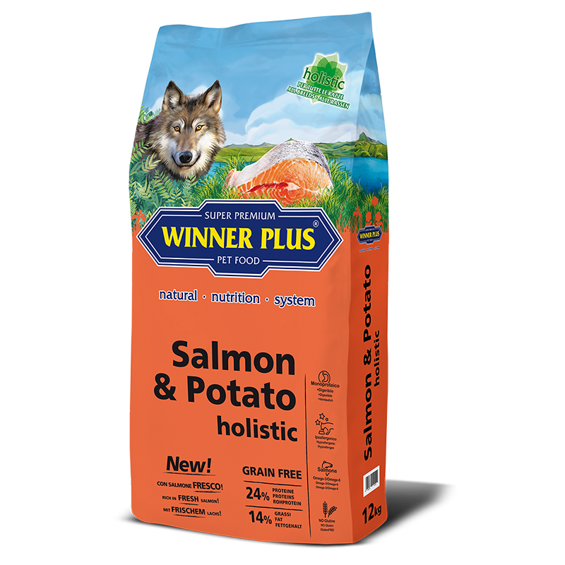 Winner Plus Holistic Salmon & Potato 12 kg