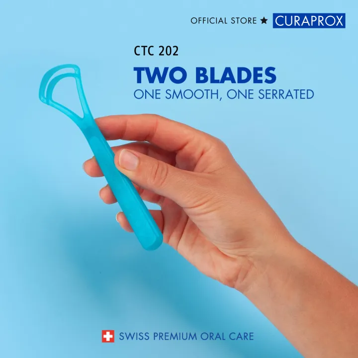 Curaprox CTC202 Tongue Scraper Καθαριστής Γλώσσας Με Μεγάλη Αποτελεσματικότητα!
