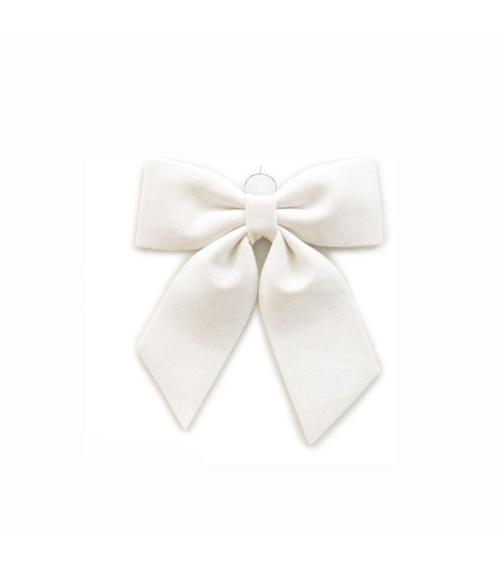 Fiocco Velluto 70Cm Bianco Hj21-1201W-70