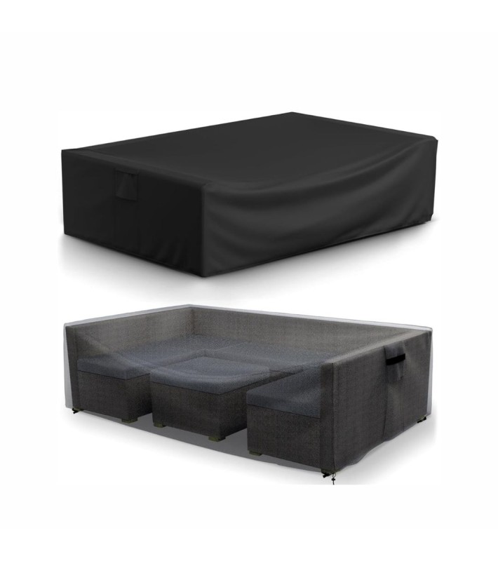 Furniture Cover - Black - 350X250X100Cm