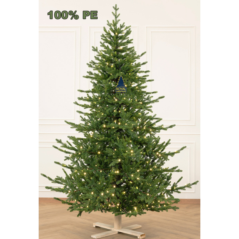 Pre-Lit Christmas Tree - Bogota - Green - D104xH180cm/300LED Lights/1131 tips