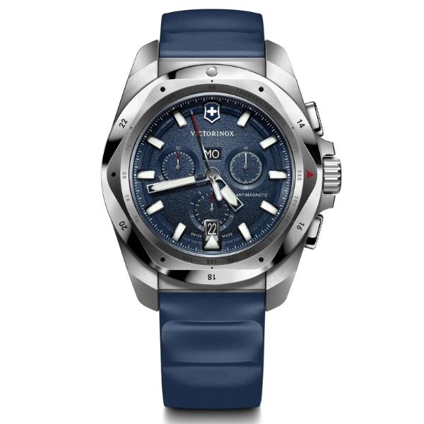 I.N.O.X. Chrono 43, Blue Dial, Blue Rubber Strap (241984)