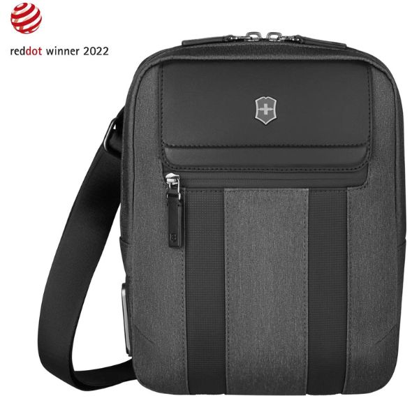 Architecture Urban2, Crossbody Bag, Melange Grey/Black (612668)